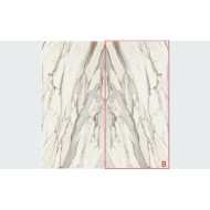 INFINITO 2.0 CALACATTA GOLD POLISHED BOOKMATCH A 163X324 - FONDOVALLE INF1372 CERAMICA FONDOVALLE - 1