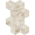 Marvel Diva Taj Mahal MOSAIC Hex 40,3x23,3 Lapped   - CERAMICHE ATLAS CONCORDE AYLQ CERAMICHE ATLAS CONCORDE - 1