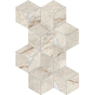 Marvel Diva White Everest MOSAIK Hex 40,3x23,3 Gelaeppt   - CERAMICHE ATLAS CONCORDE AYLR CERAMICHE ATLAS CONCORDE - 1