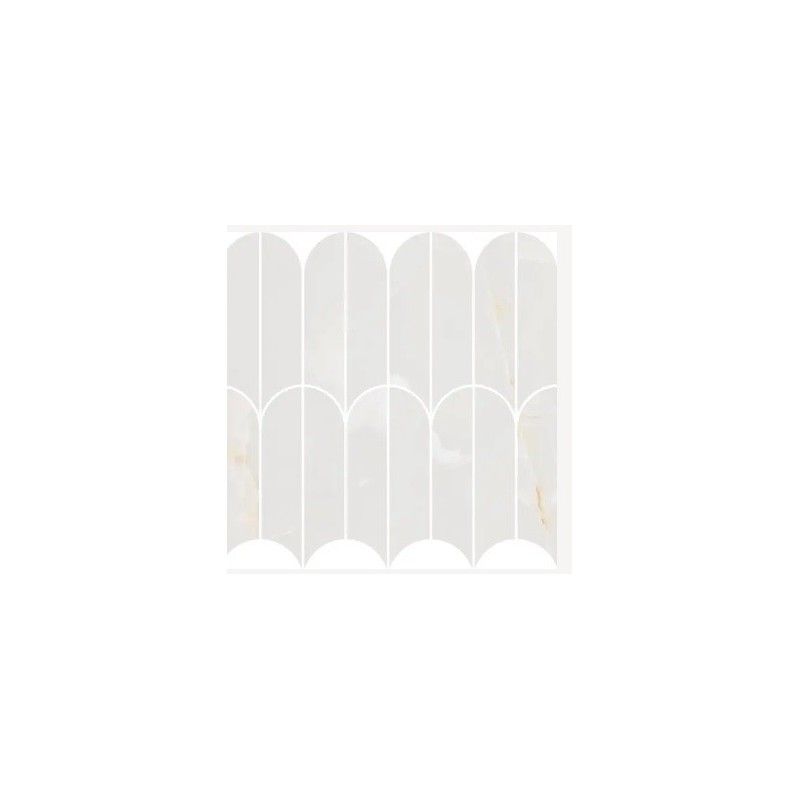 ALLMARBLE 29,8X29,8  ONICE AVORIO  MOSAIC  VENTAGLIO  - MARAZZI MPAU MARAZZI  - 1