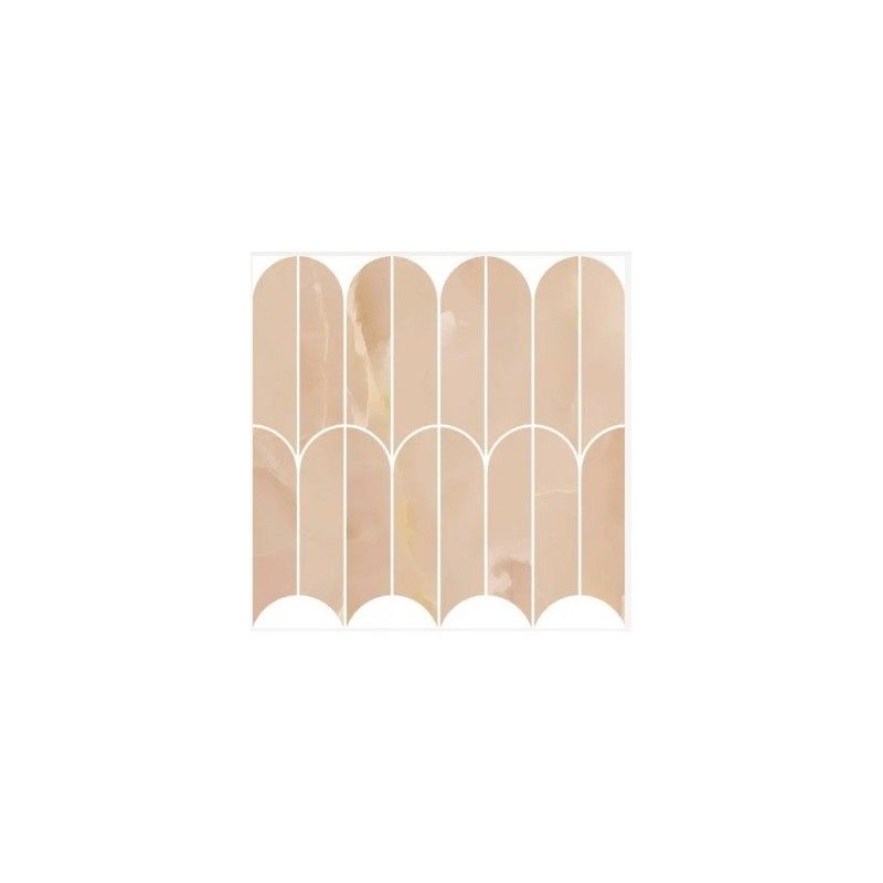 ALLMARBLE 29,8X29,8  ONICE BEIGE MOSAIQUE  VENTAGLIO  - MARAZZI MPAV MARAZZI  - 1