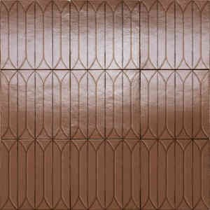 TERRAMATER 9,1X37,5  COTTO 3D LOSANGA - MARAZZI MPM2 MARAZZI  - 1