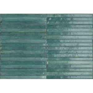 LOOK 6x24 cm  TURCHESE YUBI 3D GLOSSY - RAGNO RCU3 RAGNO  - 1