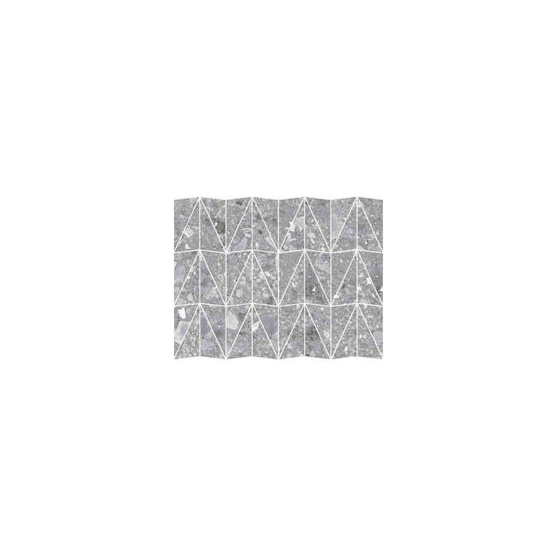 REALSTONE CEPPO 29x39 cm  GRIGIO MOSAIC TRIANGOLI - RAGNO RCZX RAGNO  - 1