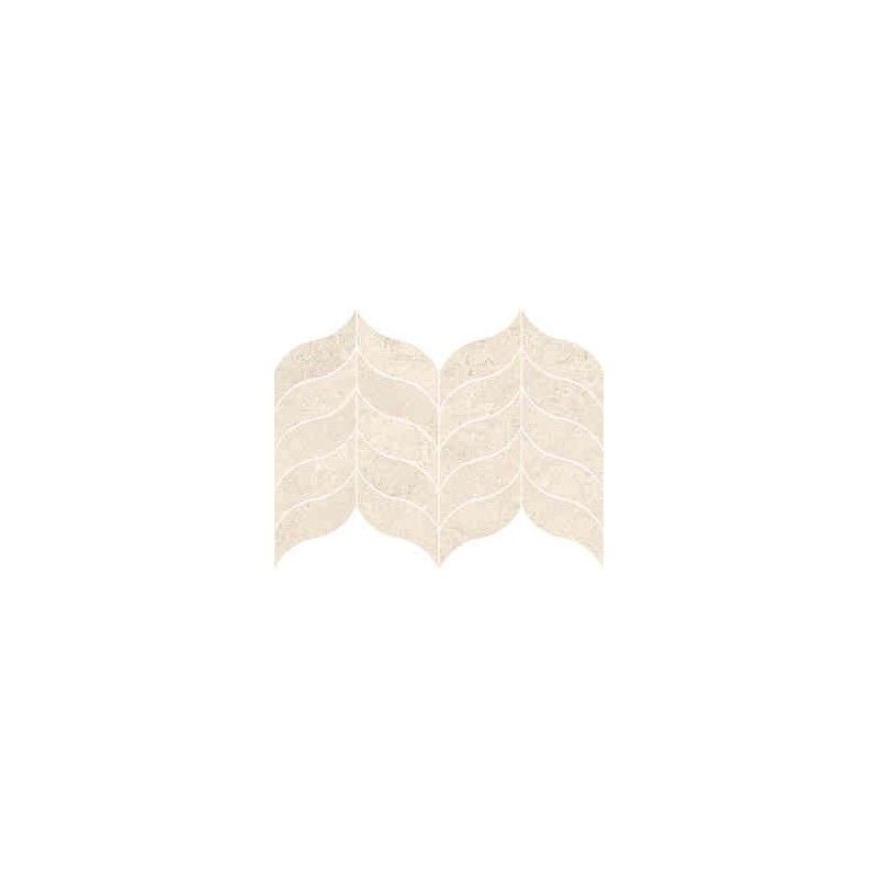 STONEPLAY 31x39 cm  MAYENNE AVORIO MOSAIK FOGLIA - RAGNO RD0A RAGNO  - 1