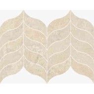 STONEPLAY 31x39 cm  MAYENNE BEIGE MOSAIC FOGLIA - RAGNO RD09 RAGNO  - 1