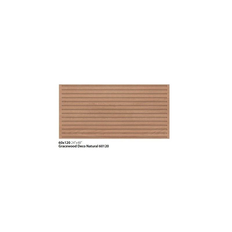 GRACEWOOD DECO NATURAL 60X120 - CERAMICA SANT'AGOSTINO CSAGWDNA12 CERAMICA SANT'AGOSTINO - 1