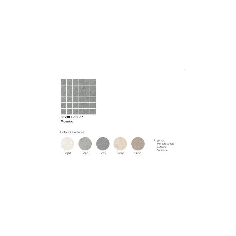 NOVART MOSAICO SAND 30X30 - CERAMICA SANT'AGOSTINO CSAMNOSA30 CERAMICA SANT'AGOSTINO - 1