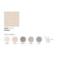 WINDSTONE MOSAIC PEARL 30X30 - CERAMICA SANT'AGOSTINO CSAMWIPE30 CERAMICA SANT'AGOSTINO - 1