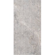 BEAT RIBBED GREY SQ 60x120 - RE95 REFIN REFIN - 1