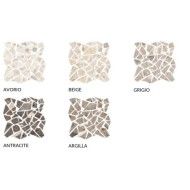 I CIOTTOLI SASSI PALLADIANA 30,2X30,2 ANTRACITE MIX - FIORANESE CERAMICHE 0LMS0MS FIORANESE CERAMICHE - 1