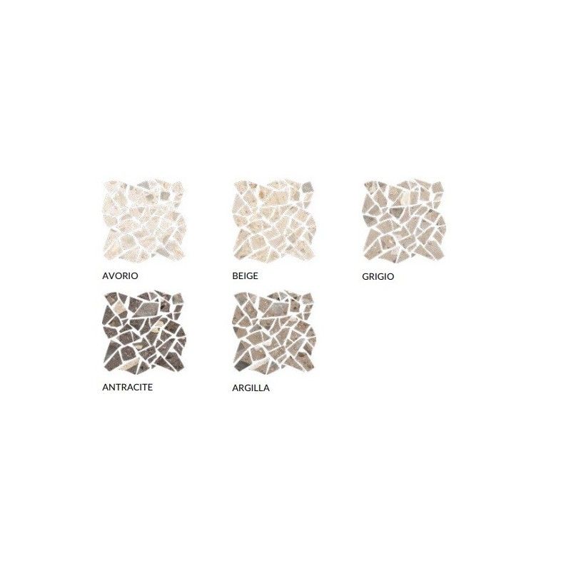 I CIOTTOLI SASSI PALLADIANA 30,2X30,2 BEIGE MIX - FIORANESE CERAMICHE 0LMS2MS FIORANESE CERAMICHE - 1
