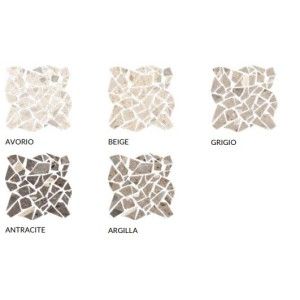 I CIOTTOLI SASSI PALLADIANA 30,2X30,2 ARGILLA MIX - FIORANESE CERAMICHE 0LMS8MS FIORANESE CERAMICHE - 1