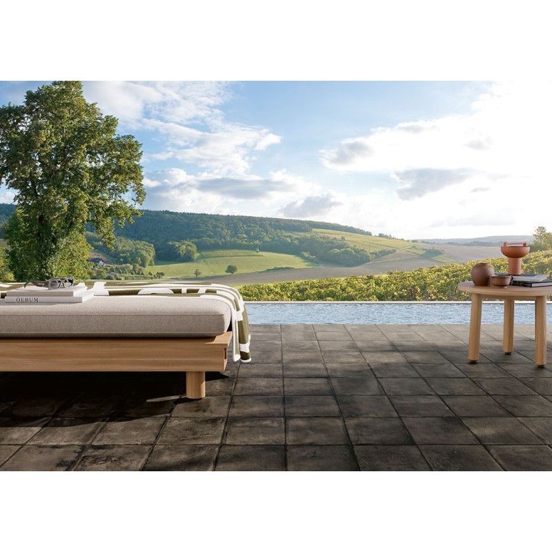 PETITE NERO 20,3X20,3 OUTDOOR - FIORANESE CERAMICHE 0CF207E FIORANESE CERAMICHE - 1