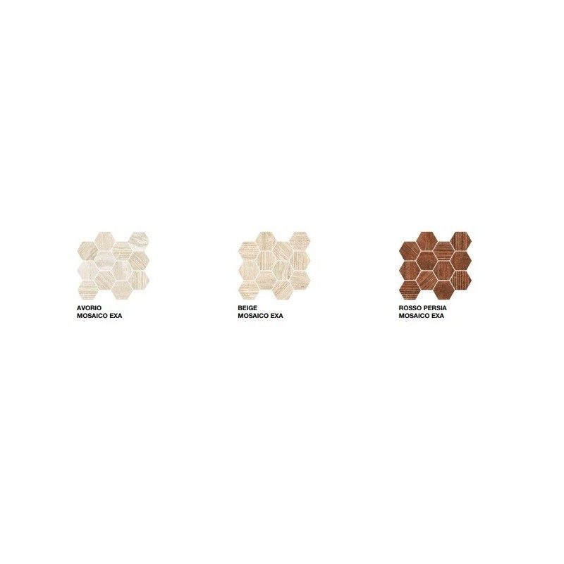 SENZATEMPO BEIGE MOSAIQUE EXA SQ - FIORANESE CERAMICHE TT2MS3R FIORANESE CERAMICHE - 1