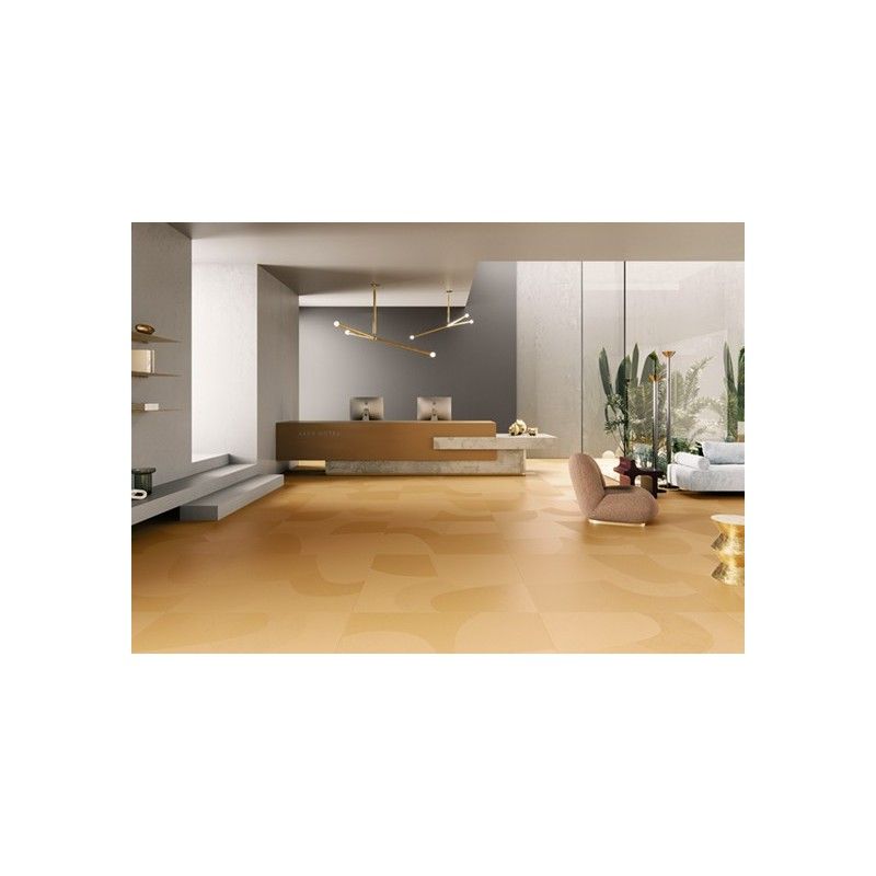 ARTWORK GIALLO BECCO D?OCA  120x120 cm 10,5mm NATURAL - LEONARDO CERAMICA ARTW 120YO RM LEONARDO CERAMICA - 1