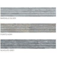 VERSILIA FIORITO IVORY PLISSE 3D SILKY 18,4X120 DEK - CERAMICHE KEOPE JNL3 CERAMICHE  KEOPE  - 1