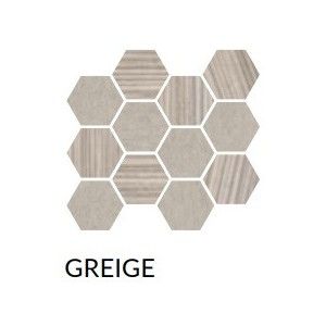 REMIXED GREIGE MOSAIQUE EXAGONAL MIX SQ - COEM BT2MS1R COEM CERAMICHE - 1