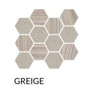 REMIXED GREIGE MOSAIC EXAGONAL MIX SQ - COEM BT2MS1R COEM CERAMICHE - 1