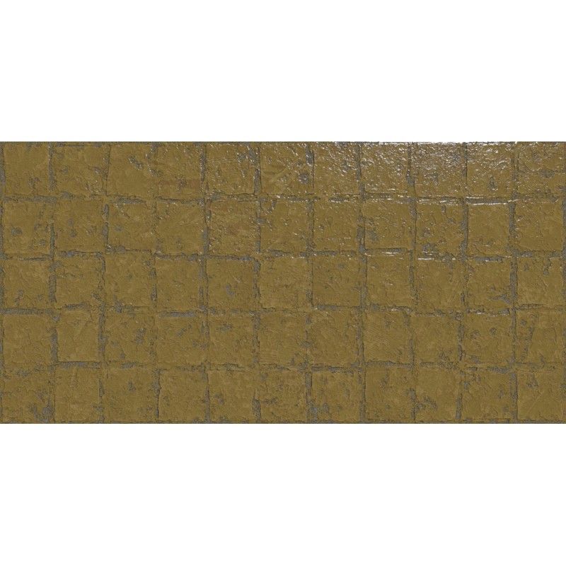 ABSTRA OCRE BLOCKS SHINY 49,75X99,55 - APARICI APARICI CERAMICA - 1