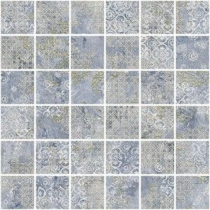 RUG BLUE NATURAL MOSAIQUE 5X5 29,75X29,75/ - APARICI APARICI CERAMICA - 1
