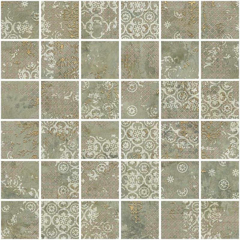 RUG GREEN NATURAL MOSAIQUE 5X5 29,75X29,75/ - APARICI APARICI CERAMICA - 1