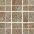 VULCANO ROSSO NATURAL MOSAIC 5X5 29,75X29,75/ - APARICI APARICI CERAMICA - 1