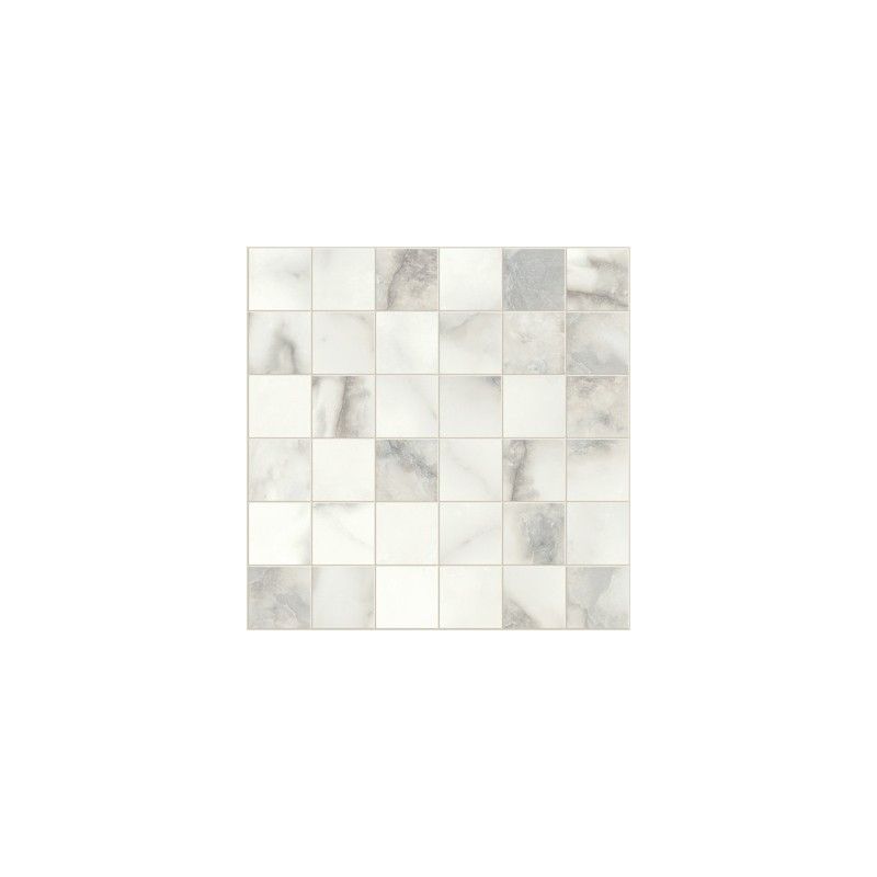THE ROCK 30x30cm MOSAIK Bianco 6,5mm SQ - Ceramica d'Imola MK.BRECAP6 30 CERAMICA D'IMOLA - 1