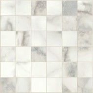 THE ROCK 30x30cm MOSAIK Bianco 6,5mm SQ - Ceramica d'Imola MK.BRECAP6 30 CERAMICA D'IMOLA - 1