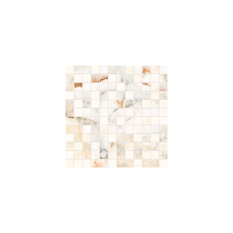 AESTHETICA Bianco MOSAICO 30x30cm 6,5mm Semilucido Lucido - La Faenza MK.AE PAZ6 LP_M LA FAENZA - 1