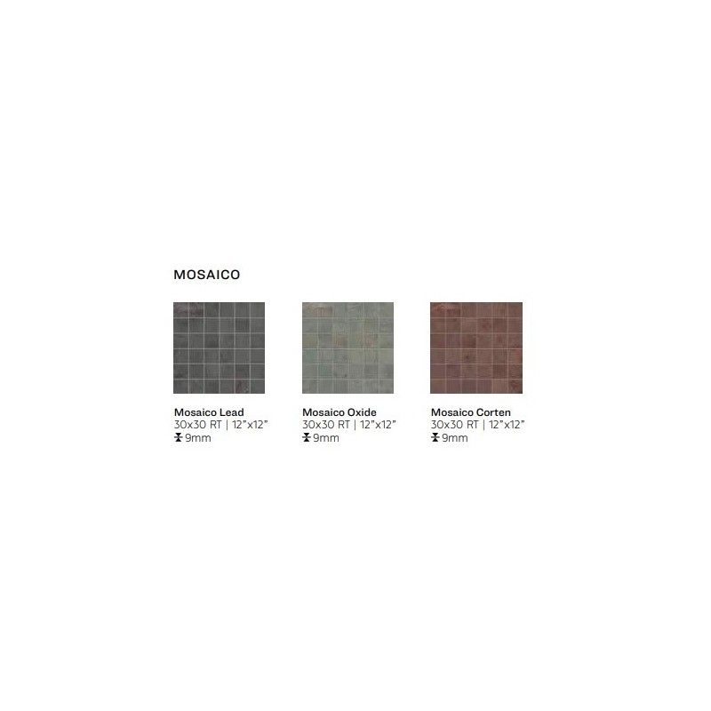 IRONY 30X30 LEAD MOSAIK - SUPERGRES ILEM CERAMICHE SUPERGRES - 1