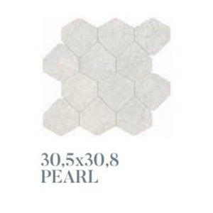 KALKAREA 30,5X30,8 PEARL MOSAIQUE SHAPE - SUPERGRES KPMS CERAMICHE SUPERGRES - 1