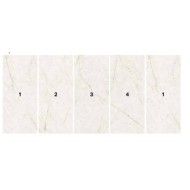 PURITY STYLE 120X278 VEIN MATCHING CRYSTAL SILK C4 DECORO - SUPERGRES VMCS CERAMICHE SUPERGRES - 1