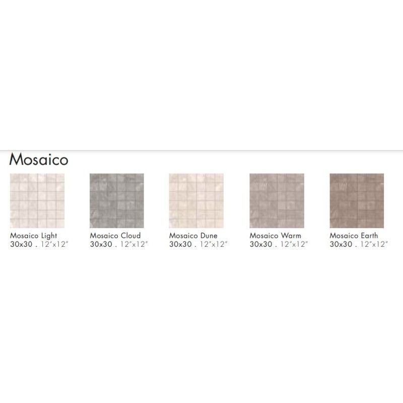 WHISPER 30X30 LIGHT MOSAIQUE - SUPERGRES WLIM CERAMICHE SUPERGRES - 1