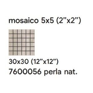 GEOSTONE 30X30 PERLA NATUREL MOSAIQUE 3 - SAIME CERAMICHE 7600056 SAIME CERAMICHE - 1