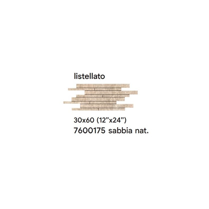 GEOSTONE 30X60 SABBIA NATUREL LISTELLATO - SAIME CERAMICHE 7600175 SAIME CERAMICHE - 1