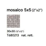 GRESTONE 30X30 GREY NATURAL MOSAIC 3 6 - SAIME CERAMICHE T680213 SAIME CERAMICHE - 1