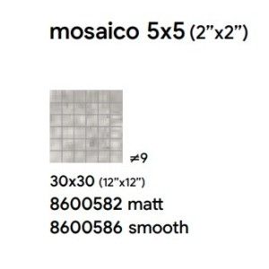ROYAL 30X30 SILVER SMOOTH MOSAIQUE 3 - SAIME CERAMICHE 8600586 SAIME CERAMICHE - 1