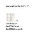ROYAL 30X30 WHITE SMOOTH MOSAIQUE 3 - SAIME CERAMICHE 8600588 SAIME CERAMICHE - 1