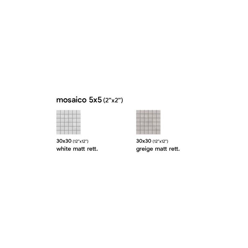 URBAN 30X30 GREIGE NATURAL MOSAIK 3 - SAIME CERAMICHE 7600110 SAIME CERAMICHE - 1