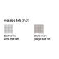 URBAN 30X30 WHITE NATURAL MOSAIC 3 - SAIME CERAMICHE 7600113 SAIME CERAMICHE - 1