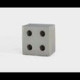 BLOC GLOSSY PEARL 13X13X10 - BOBG03 01 MUTINA MUTINA - 1