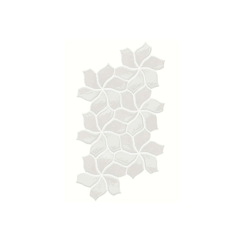 FLOWER WHITE GLOSSY 23,5X41,1 - TYBFG51 01 MUTINA MUTINA - 1
