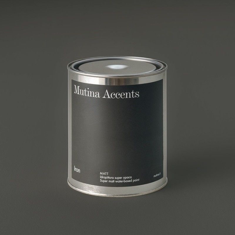 ACCENTS PAINTS PAINT MATT IRON 1 L - MACVMIR01 01 MUTINA MUTINA - 1