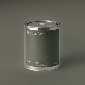 ACCENTS PAINTS PAINT SATIN OLIVE 1 L - MACVSOL01 01 MUTINA MUTINA - 1