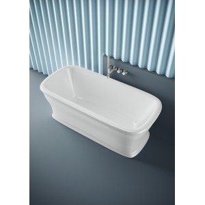 ARTCERAM NEO BAIGNOIRE LIVINGTEC AUTOPORTANTE AVEC COUVERCLE DE BAIN INCLUS ARTCERAM - 1