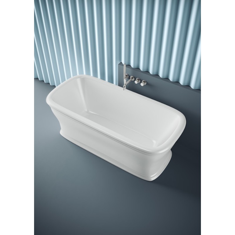 ARTCERAM NEO  FREESTANDING LIVINGTEC BADWANNE MIT BADEABDECKUNG INKLUSIVE ARTCERAM - 1