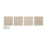 Effetto Pietra di Ostuni Trame Poliert Tufo   20x20 - CERDOMUS 81897 CERDOMUS - 1
