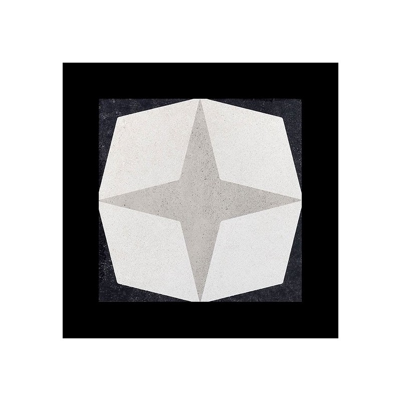 CEMENTINA BLACK&WHITE_1 20X20 RET CBW20C1 Ceramica Fioranese