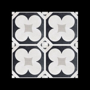 CEMENTINA BLACK&WHITE_4 20X20 RET CBW20C4 Ceramica Fioranese